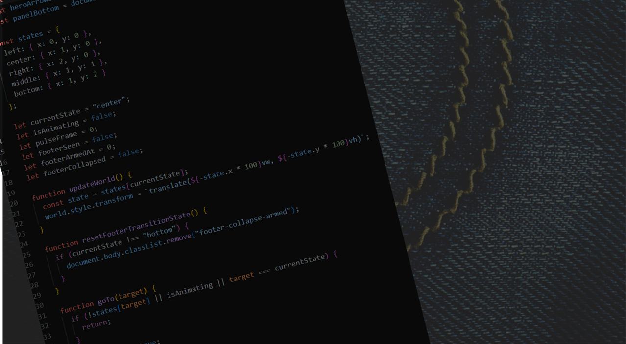 Dark Nodarama project interface representing a shared operating layer